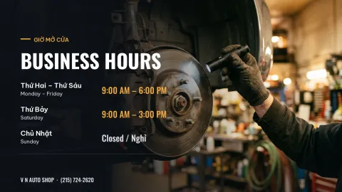 V N Auto Shop- sửa xe hơi — 3