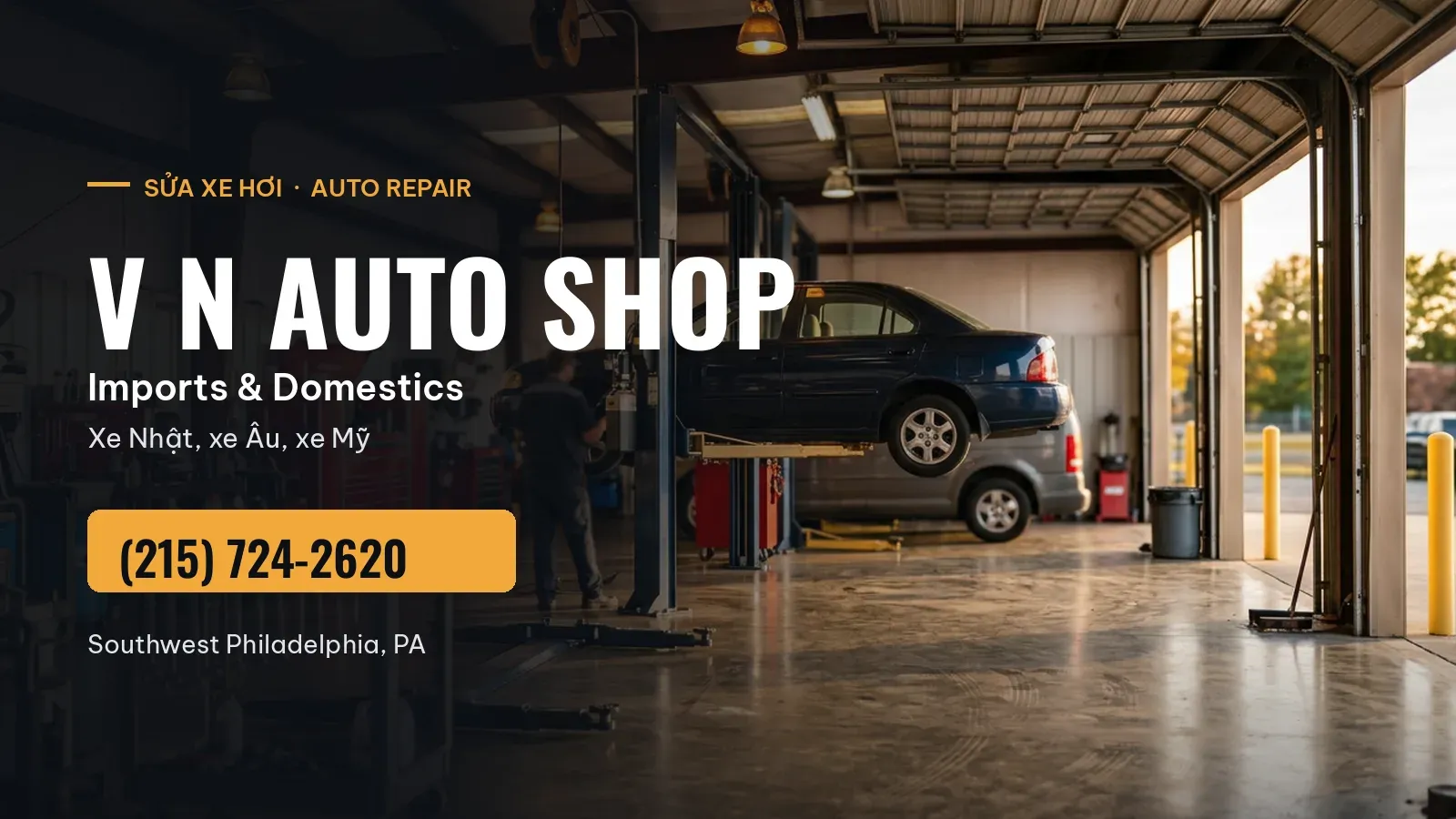 V N Auto Shop- sửa xe hơi