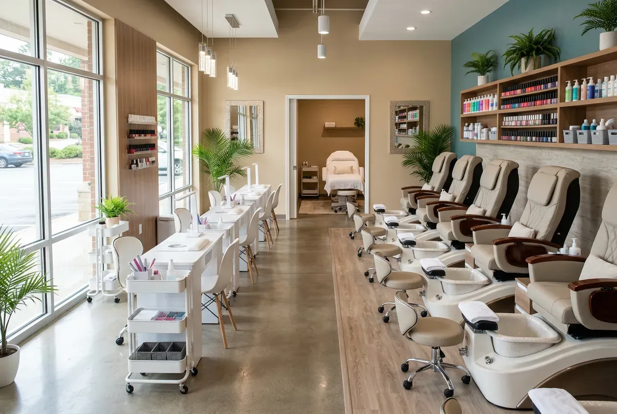 Cần Sang Tiệm Nail Ở Atlanta GA